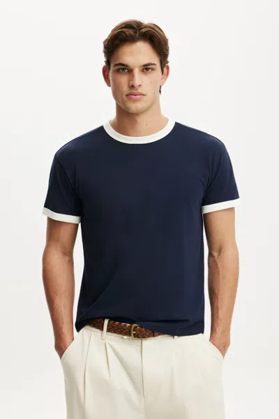 Cotton On Fitted T-shirt In Blue