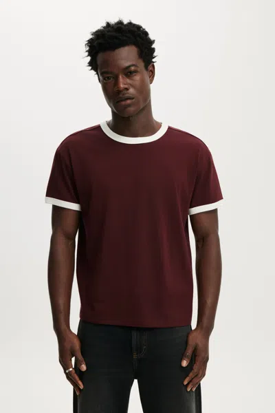 Cotton On Fitted T-shirt In Brown