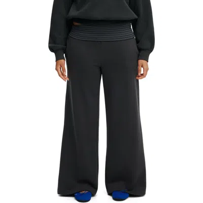 Cotton On Fold Over Waistband Sweatpant In Blue