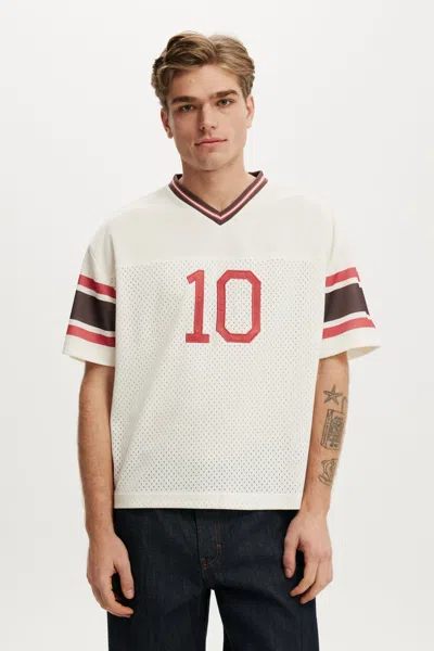 Cotton On Football Jersey In White