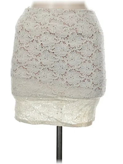 Pre-owned Cotton On Formal Skirt In Silver