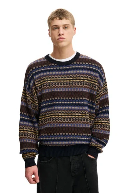 Cotton On Garage Knit Sweater In Multi