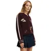 Cotton On Gilmore Girls Knit Bomber In Brown
