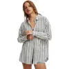 Cotton On Haven Long Sleeve Shirt In Luca Stripe