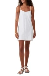 Cotton On Haven V-neck Minidress In White