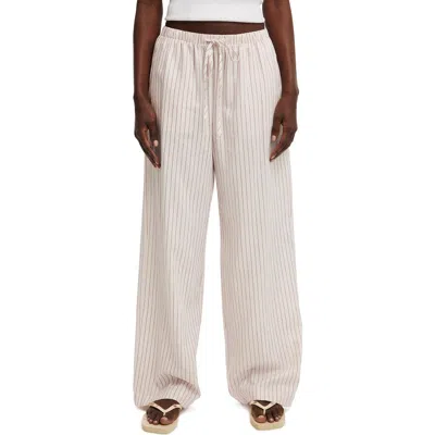 Cotton On Haven Wide Leg Pant In Gray