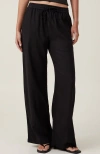 Cotton On Haven Wide Leg Pant In Black