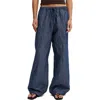 Cotton On Haven Wide Leg Pant In Blue