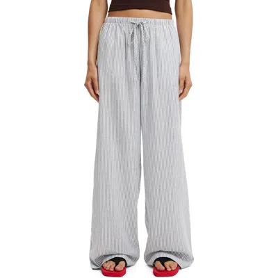 Cotton On Haven Wide Leg Pant In Gray