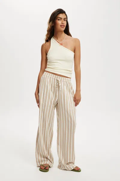 Cotton On Haven Wide Leg Pant In Neutral