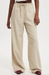 Cotton On Haven Wide Leg Pant In Natural