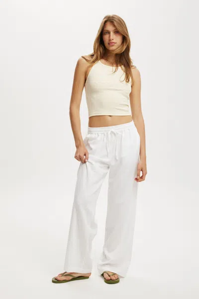 Cotton On Haven Wide Leg Pant In White