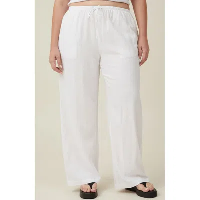 Cotton On Haven Wide Leg Pant In White