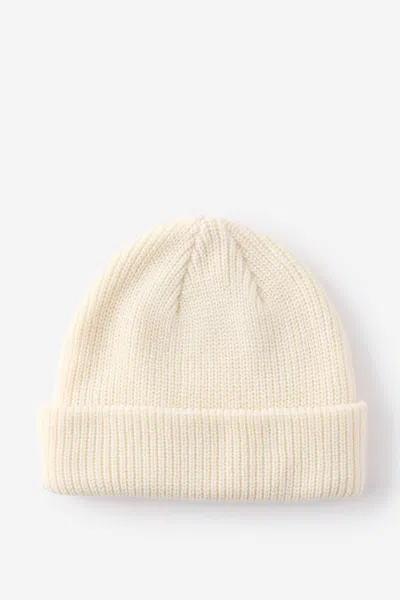 Cotton On Heavy Knit Beanie In Creampuff