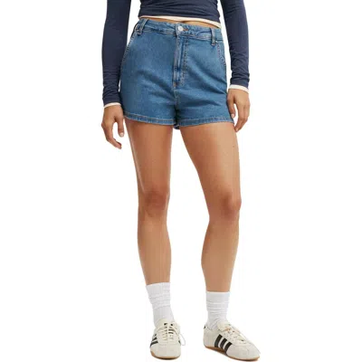 Cotton On High Rise Micro Denim Short
