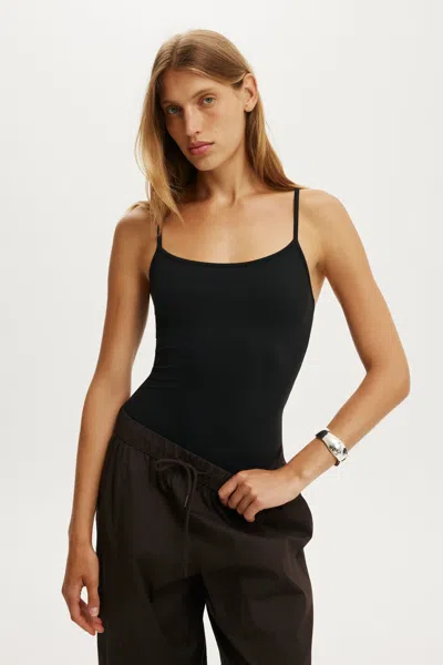 Cotton On Hold Me Bodysuit In Black