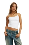 Cotton On Hold Me Cami In White