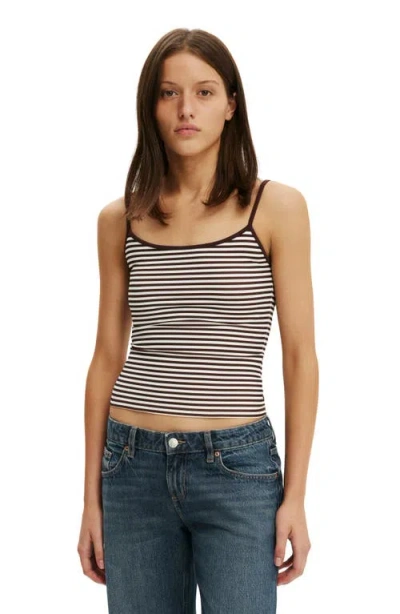 Cotton On Hold Me Cami In Brown