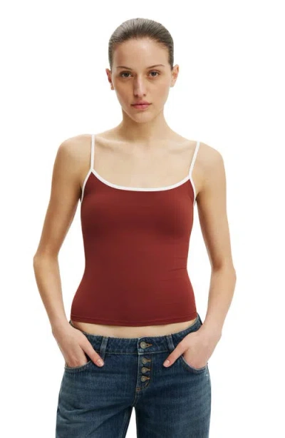 Cotton On Hold Me Cami In Red