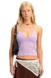 Cotton On Hold Me Halter In Purple