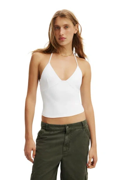 Cotton On Hold Me Halter In White