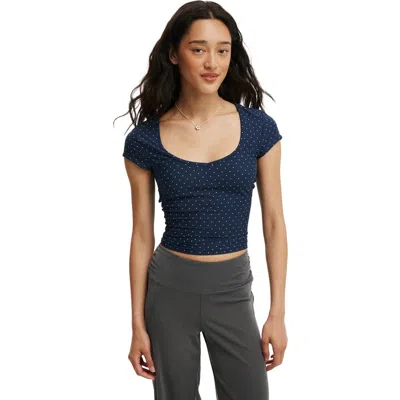 Cotton On Hold Me Short Sleeve In Blue