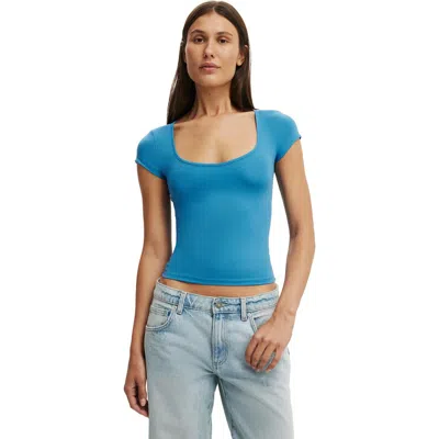 Cotton On Hold Me Short Sleeve In Blue