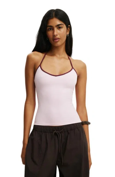 Cotton On Hold Me Tie Halter In Neutral