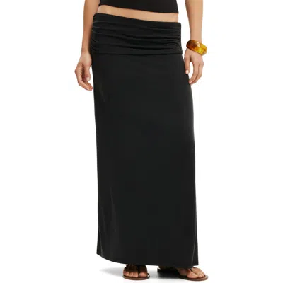 Cotton On Honey Maxi Skirt In Black
