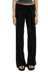 Cotton On Honey Tie Pant In Black