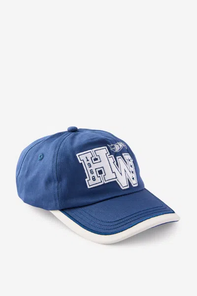 Cotton On Hot Wheels Kids Cap In Blue