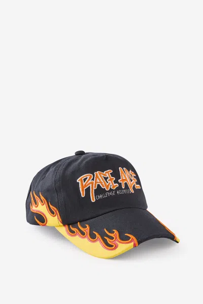Cotton On Hot Wheels Kids Cap In Black