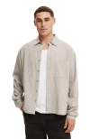 Cotton On Hudson Long Sleeve Shirt In Neutral