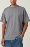 Cotton On Men's Heavy Weight Solid T-shirt In Slate Stone