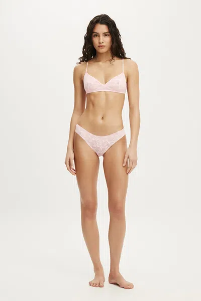 Cotton On Invisible Lace Cheeky Brief In Multi