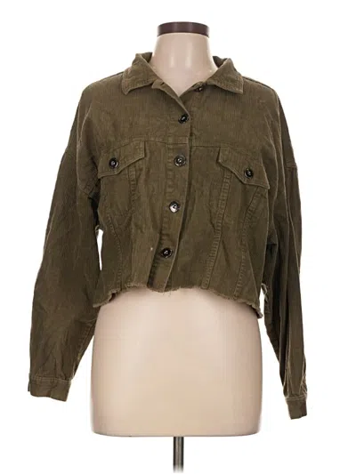 Pre-owned Cotton On Jacket In Green