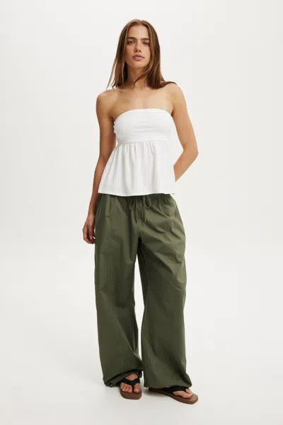 Cotton On Jackson Utility Pant In Khaki