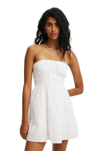 Cotton On Jaime Strapless Mini Dress