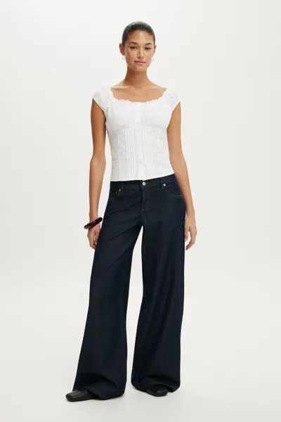 Cotton On Jamie Off The Shoulder Top In White