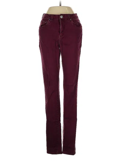 Pre-owned Cotton On Jeans In Burgundy