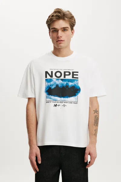 Cotton On Jordan Peele Movie Everyday Fit T-shirt In White