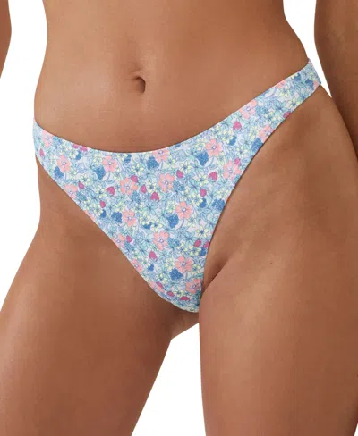 Cotton On Women's Refined High Side Bikini Bottoms In Multi
