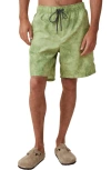 Cotton On Kahuna Drawstring Shorts In Green