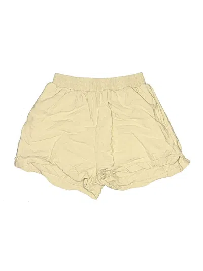 Pre-owned Cotton On Khaki Shorts In Gold