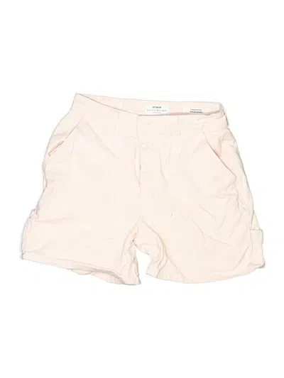 Pre-owned Cotton On Khaki Shorts In Ivory