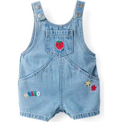 Cotton On Kids Aspen Denim Shortall In Blue