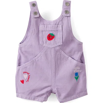 Cotton On Kids Aspen Denim Shortall In Purple