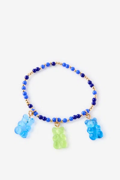 Cotton On Kids Beaded Bracelet In Blue
