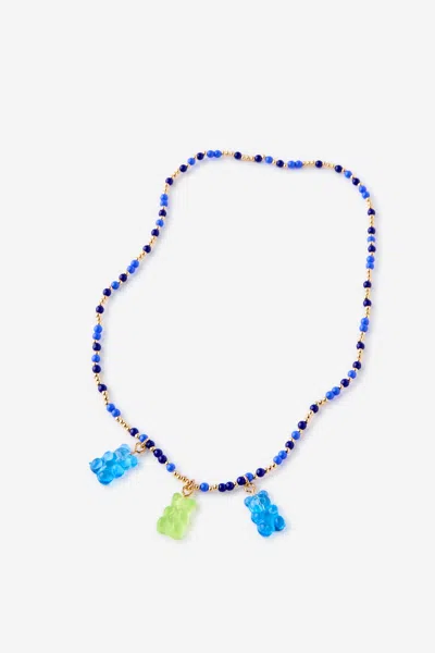 Cotton On Kids Beaded Necklace In Blue