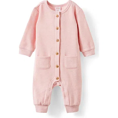 Cotton On Kids Billie Organic Waffle All-in-one In Zephyr Marle